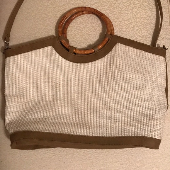 Fossil Handcrafted Straw Strap Bag (Final Price) - Picture 4 of 9